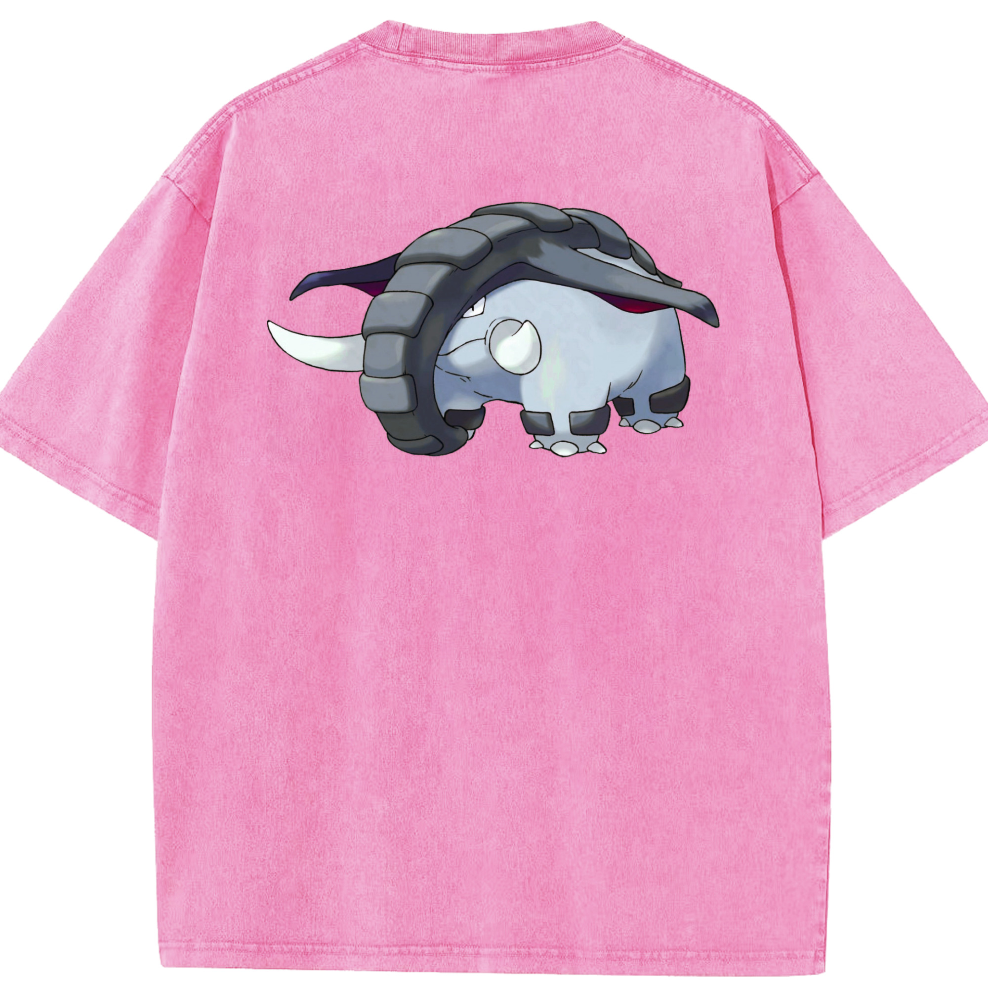 （画像用） ポケットモンスター Pokémon 綿100% ヴィンテージ風 半袖Tシャツ（背面プリント）